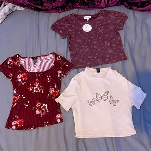 3 Mixed Tops